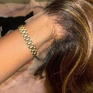 26” HONEY BLONDE HUMAN HAIR BODY WAVE 13"X6" HD LACE
FRONTAL WIG